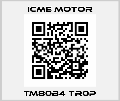 TM80B4 TR0P Icme Motor