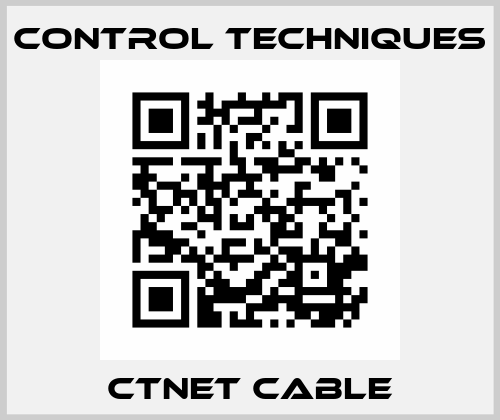 CTNET CABLE Control Techniques