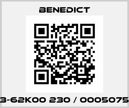 K3-62K00 230 / 00050750 Benedict