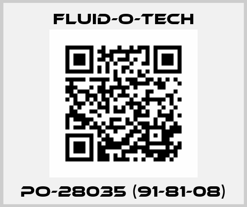 PO-28035 (91-81-08) Fluid-O-Tech