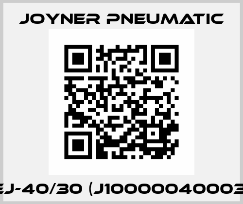 SEJ-40/30 (J100000400030) Joyner Pneumatic