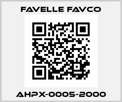 AHPX-0005-2000 Favelle Favco