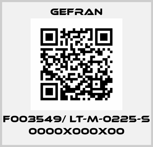 F003549/ LT-M-0225-S 0000X000X00 Gefran