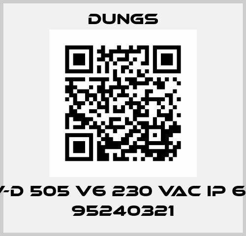 SV-D 505 V6 230 VAC IP 65 / 95240321 Dungs