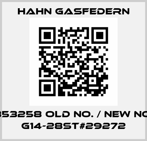 1353258 old no. / new no.  G14-28ST#29272 Hahn Gasfedern