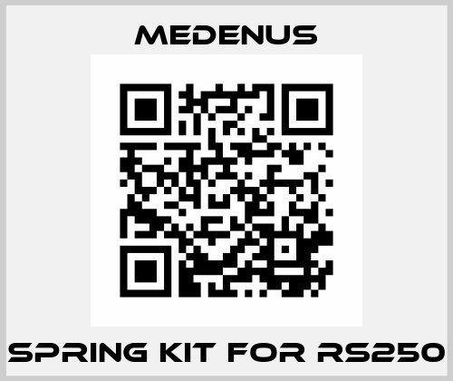 spring kit FOR RS250 Medenus