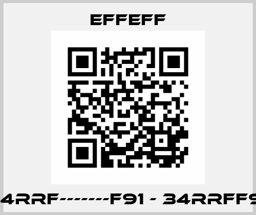 34RRF-------F91 - 34RRFF91 Effeff
