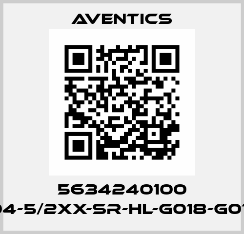 5634240100 (CD04-5/2XX-SR-HL-G018-G018-S) Aventics