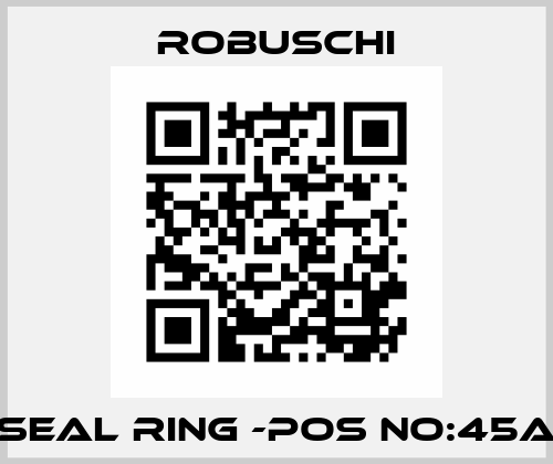 SEAL RING -Pos No:45A Robuschi