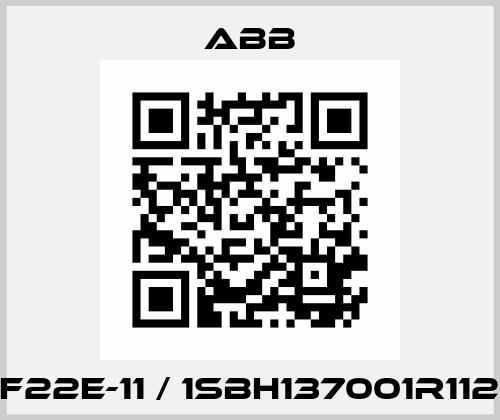NF22E-11 / 1SBH137001R1122 ABB