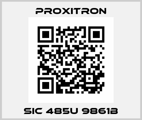 SIC 485U 9861B Proxitron