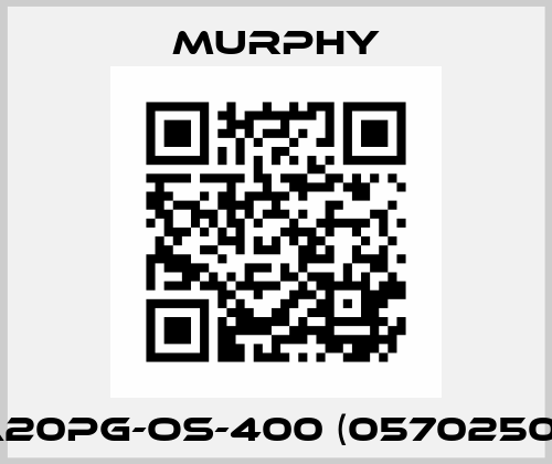 A20PG-OS-400 (05702501) Murphy