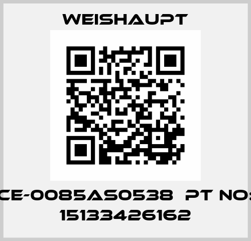 CE-0085AS0538  Pt No: 15133426162 Weishaupt
