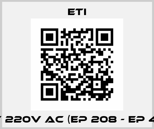 SHT 220V AC (EP 208 - EP 440) Eti