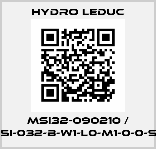 MSI32-090210 / MSI-032-B-W1-L0-M1-0-0-SV Hydro Leduc