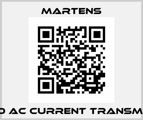 CT500 AC Current Transmitter Martens