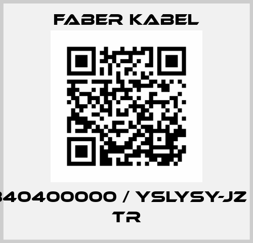 0326340400000 / YSLYSY-JZ 25X1,5 TR Faber Kabel