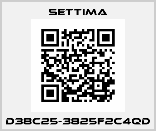 D38C25-3825F2C4QD Settima