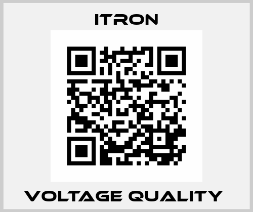 VOLTAGE QUALITY  Itron Actaris