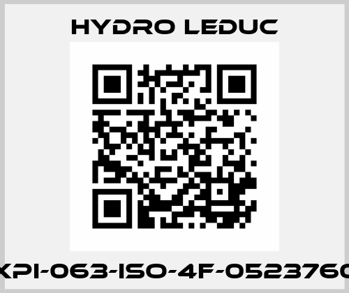 XPI-063-ISO-4F-0523760 Hydro Leduc