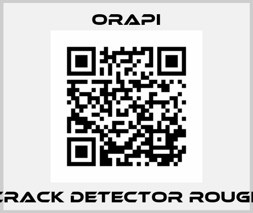 Crack Detector Rouge Orapi