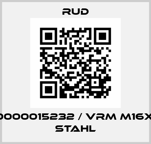 25250000015232 / VRM M16x21mm Stahl Rud