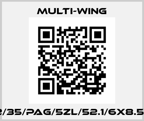 812/12-12/35/PAG/5ZL/52.1/6x8.5/BC99/B Multi-Wing