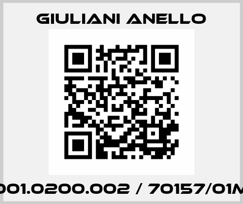 001.0200.002 / 70157/01M Giuliani Anello