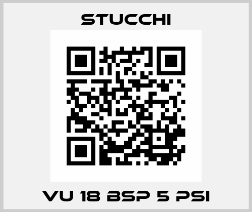 VU 18 BSP 5 PSI Stucchi