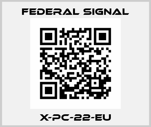 X-PC-22-EU FEDERAL SIGNAL