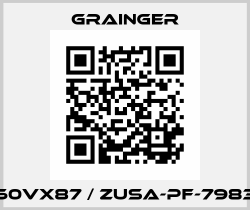 60VX87 / ZUSA-PF-7983 Grainger