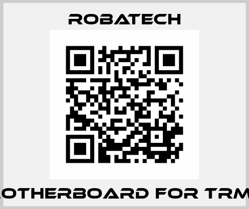 motherboard for TRM4 Robatech