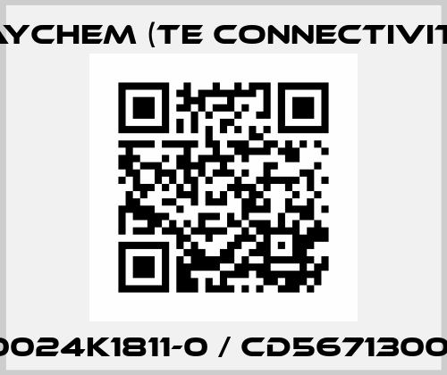 0024K1811-0 / CD56713001 Raychem (TE Connectivity)