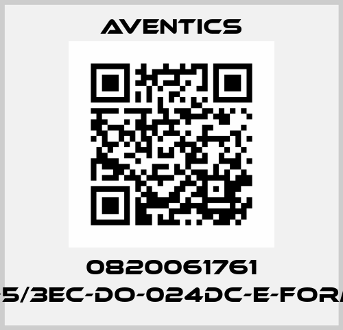 0820061761 (TC08-5/3EC-DO-024DC-E-FORM-C-V) Aventics