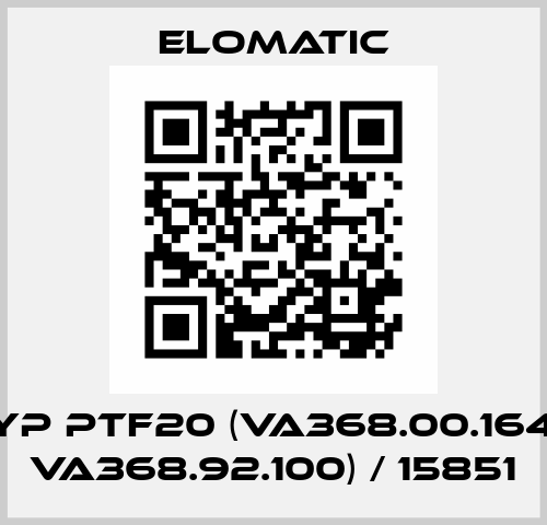 Typ PTF20 (VA368.00.164 + VA368.92.100) / 15851 Elomatic