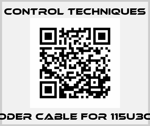 encoder cable for 115U3C300 Control Techniques