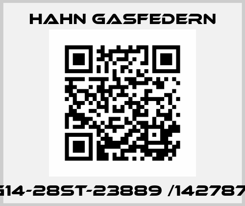 G14-28ST-23889 /1427871 Hahn Gasfedern