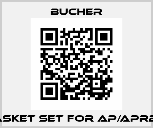 GASKET SET FOR AP/APR212 Bucher