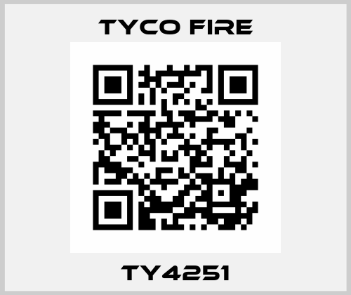TY4251 Tyco Fire