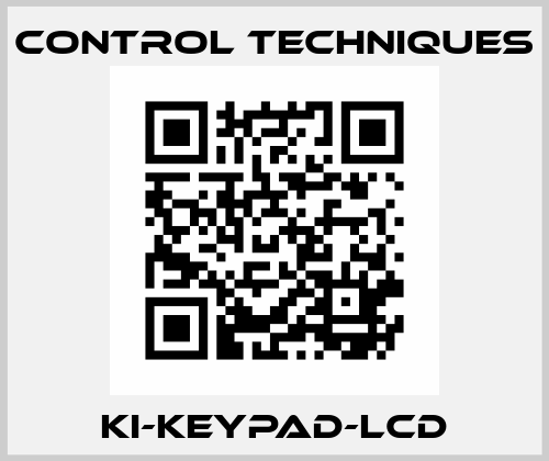 KI-KEYPAD-LCD Control Techniques