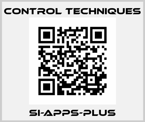 SI-APPS-PLUS Control Techniques