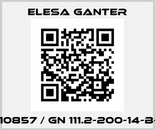 GN.10857 / GN 111.2-200-14-B-TR Elesa Ganter