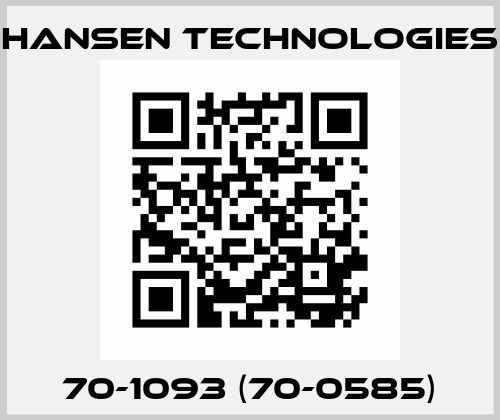 70-1093 (70-0585) HANSEN TECHNOLOGIES