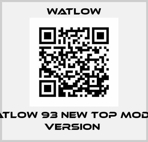 WATLOW 93 NEW TOP MODEL VERSION  Watlow.