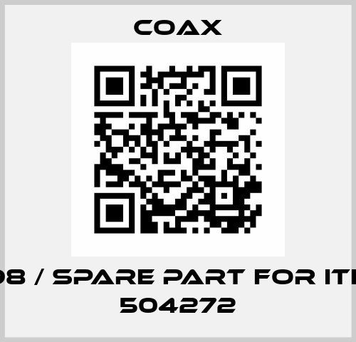 224498 / Spare part for item No. 504272 Coax