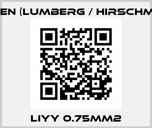 LiYY 0.75mm2 Belden (Lumberg / Hirschmann)