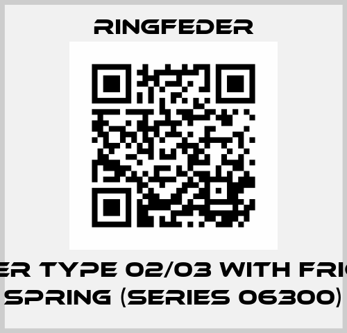 Buffer type 02/03 with friction spring (series 06300) Ringfeder