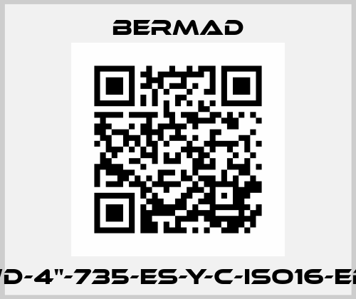 WD-4"-735-ES-Y-C-ISO16-EB  Bermad