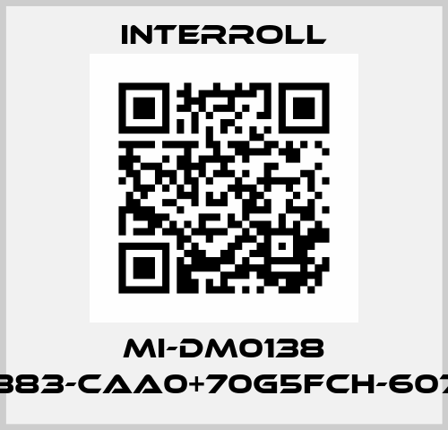 MI-DM0138 DM1383-CAA0+70G5FCH-607mm Interroll