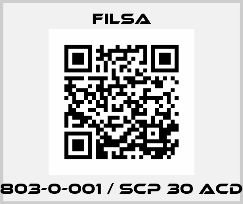 2803-0-001 / SCP 30 ACDC Filsa